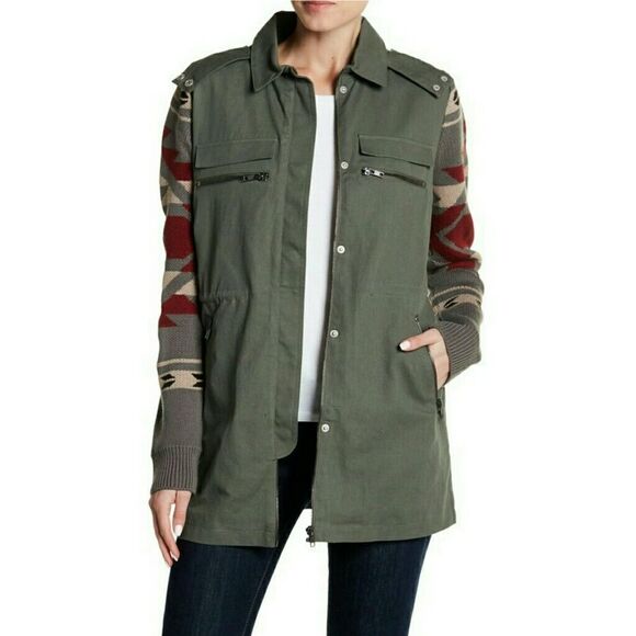 NWT Olive & Oak Utility Jacket. Medium - Picture 1 of 2